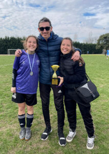 Goleadora, Entrenador