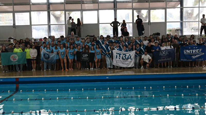 Se disputó la 5ª Jornada del Torneo Interuniversitario de Natación ADAU